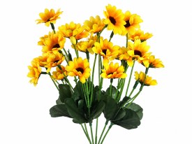 Ramo de flores artificiales mini girasoles